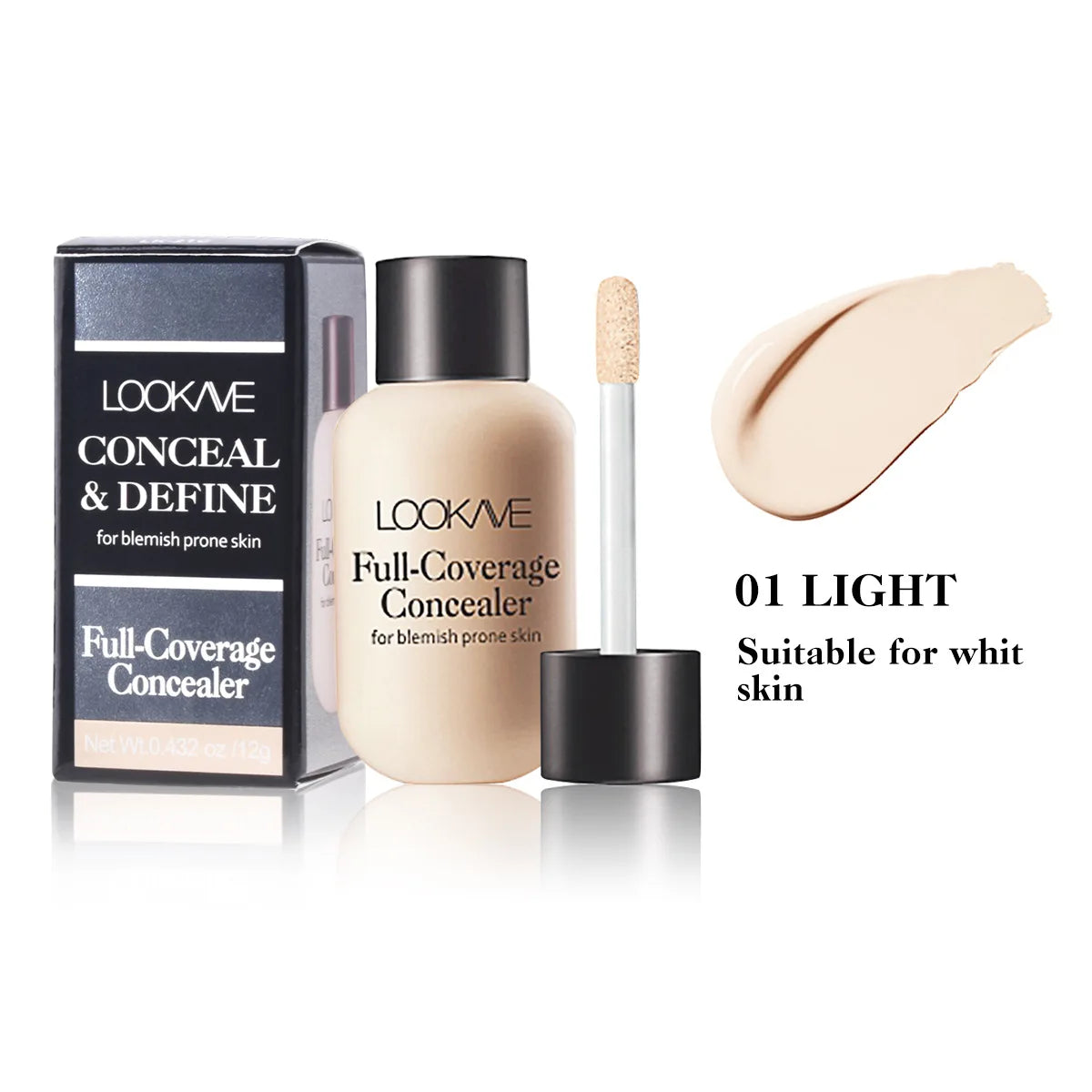 Look Me - Liquid Foundation Concealer Cream