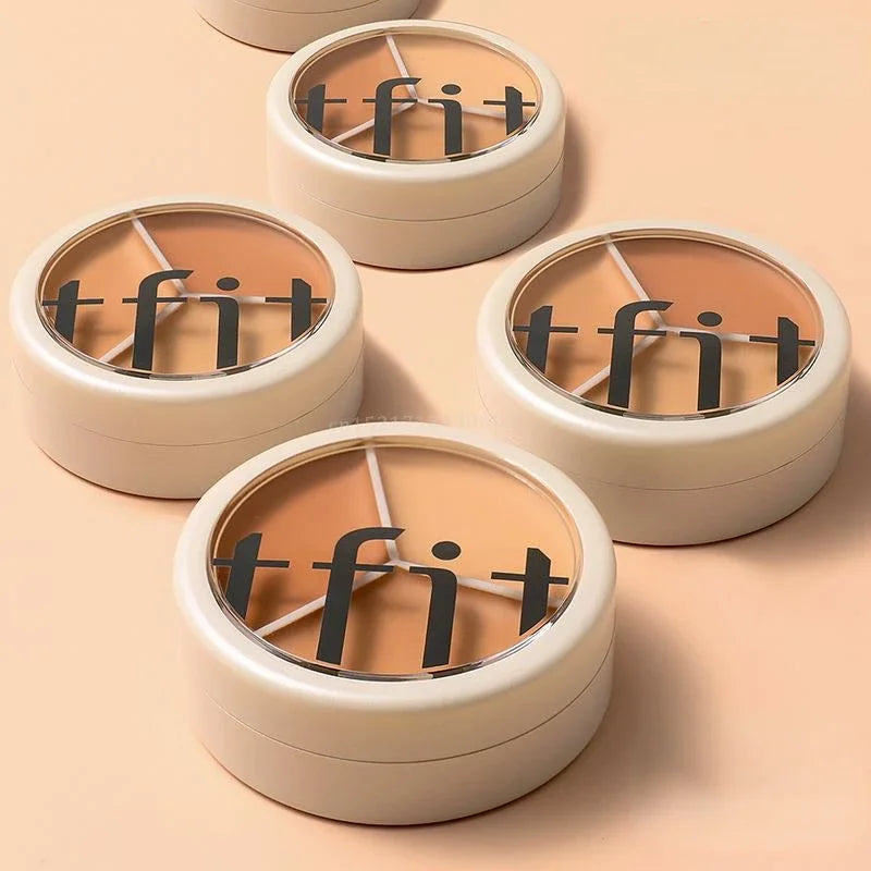 MoonBiffy - Three Colour Face Brightening Concealer Cream