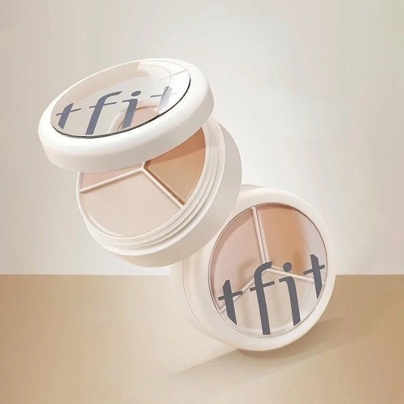 MoonBiffy - Three Colour Face Brightening Concealer Cream