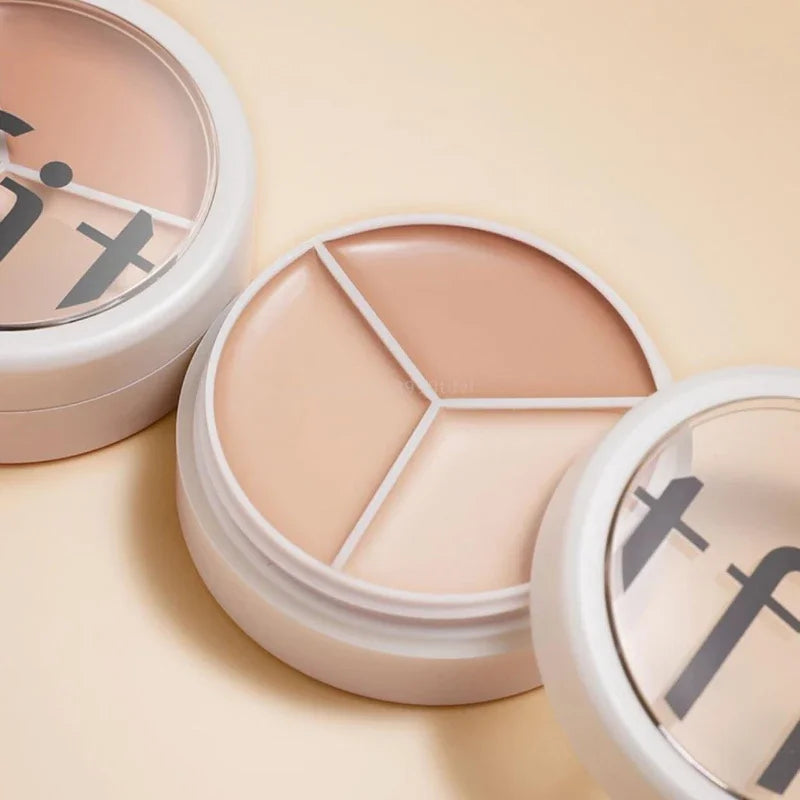 MoonBiffy - Three Colour Face Brightening Concealer Cream