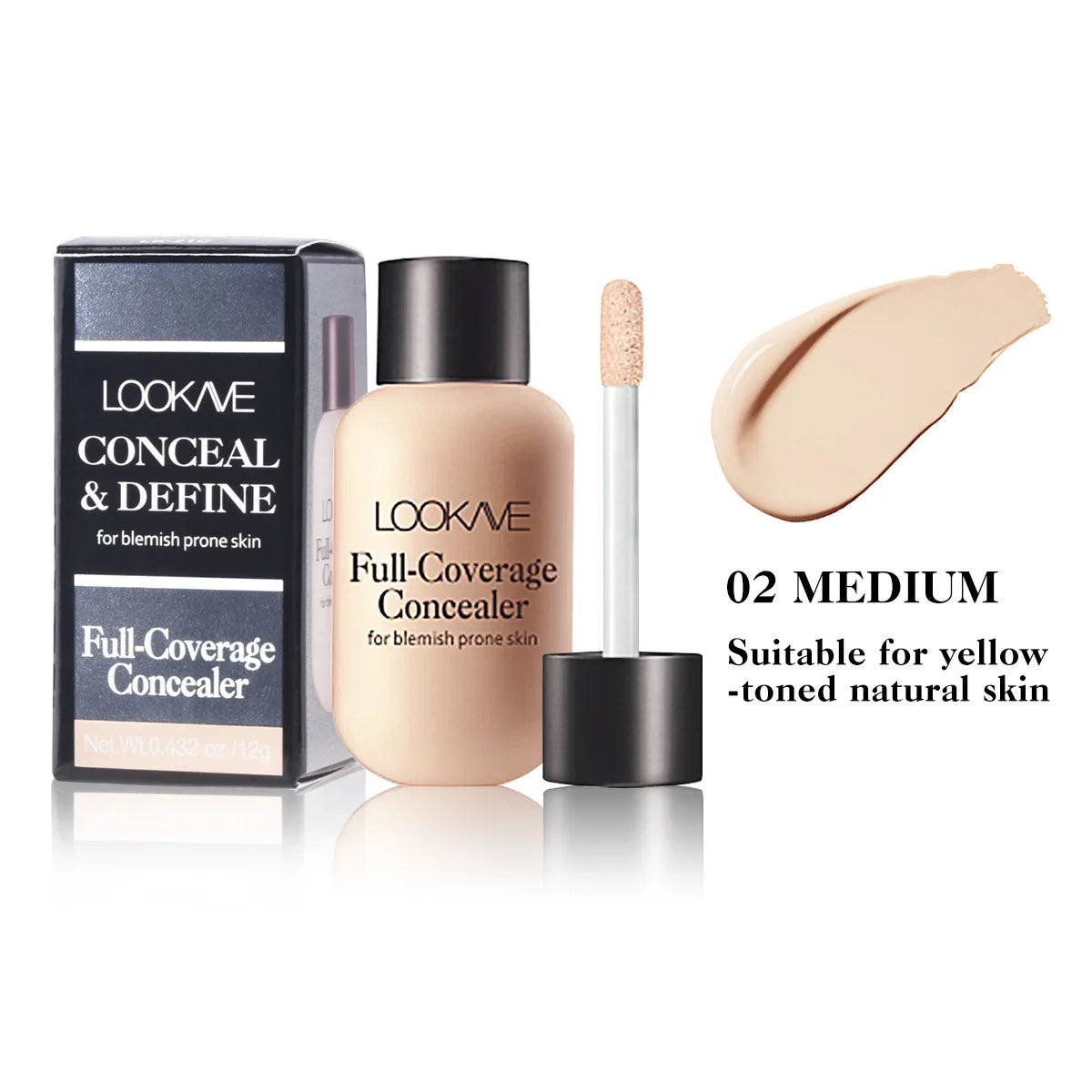 Look Me - Liquid Foundation Concealer Cream